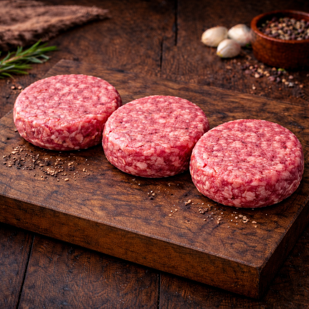 Beef Hamburger Patties (1/3 lb)