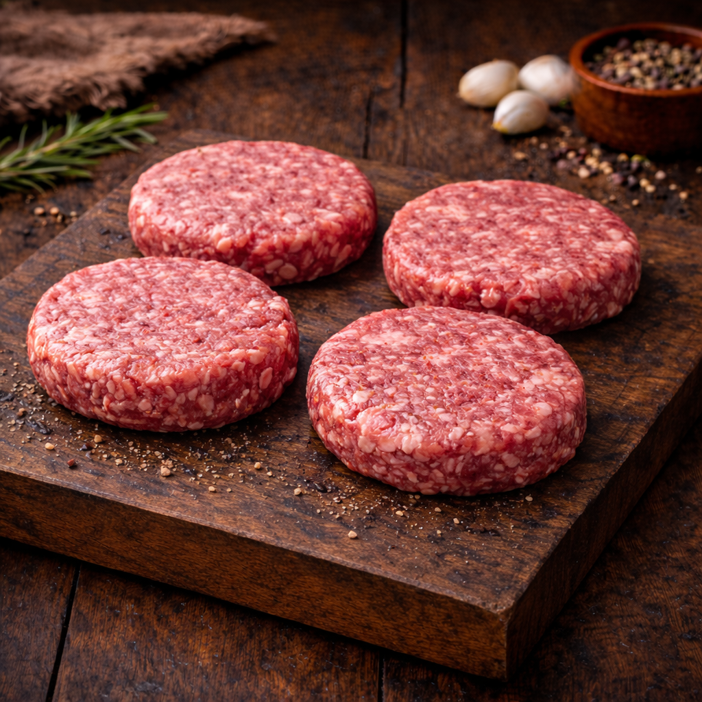 Beef Burger Patties (1/4 lb)